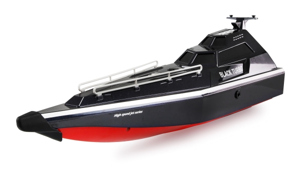 26112 BLACK-TURBO Militär Jetboot RTR Schwarz